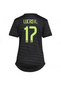 Fotbalové Dres Real Madrid Lucas Vazquez #17 Dámské Třetí Oblečení 2022-23 Krátký Rukáv